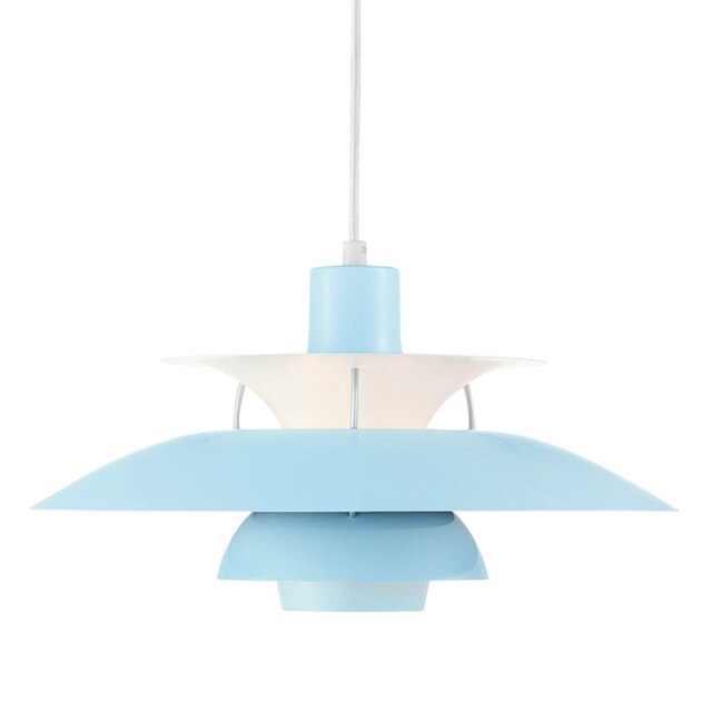 Suspension moderne LED avec multiples abat-jours métalliques Coen