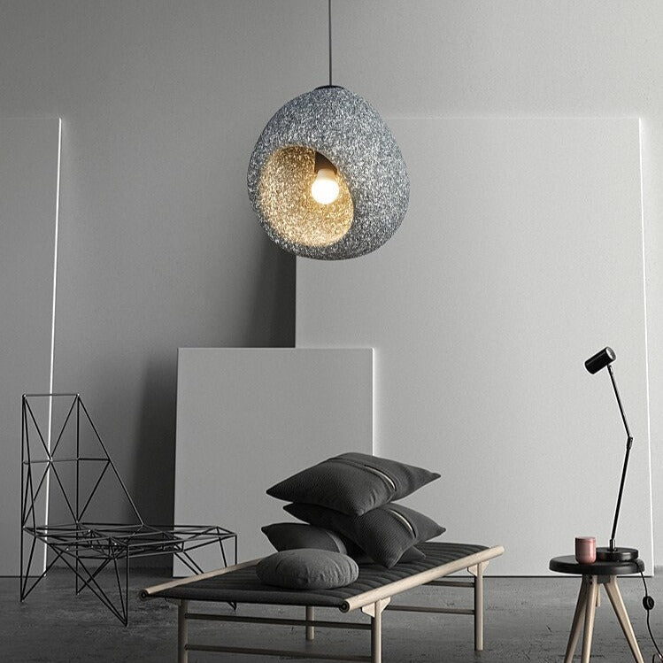 Suspension moderne avec abat-jour design ouverte Lobe - vue 5 sur 7