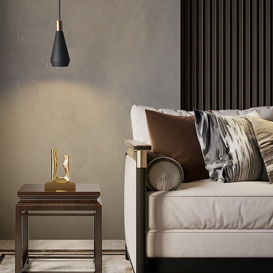 Suspension design industrielle conique Tarifa - vue 4 sur 8