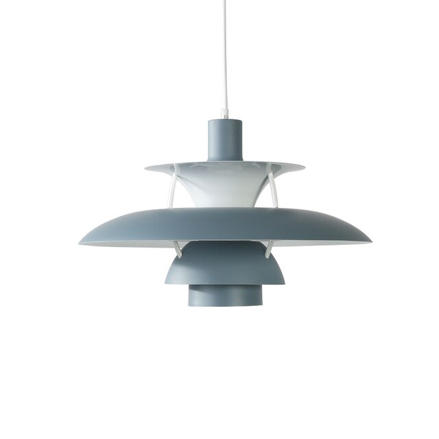 Suspension moderne LED avec multiples abat-jours métalliques Coen