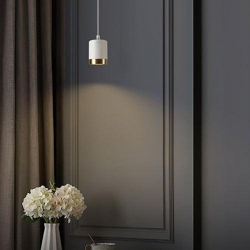 Suspension design LED avec touche doré Sheffield - vue 5 sur 7