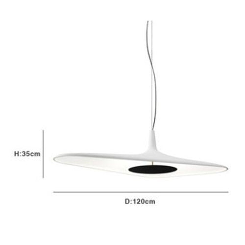 Suspension design et minimaliste avec forme asymétrique Poe