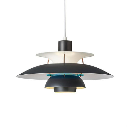 Suspension moderne LED avec multiples abat-jours métalliques Coen