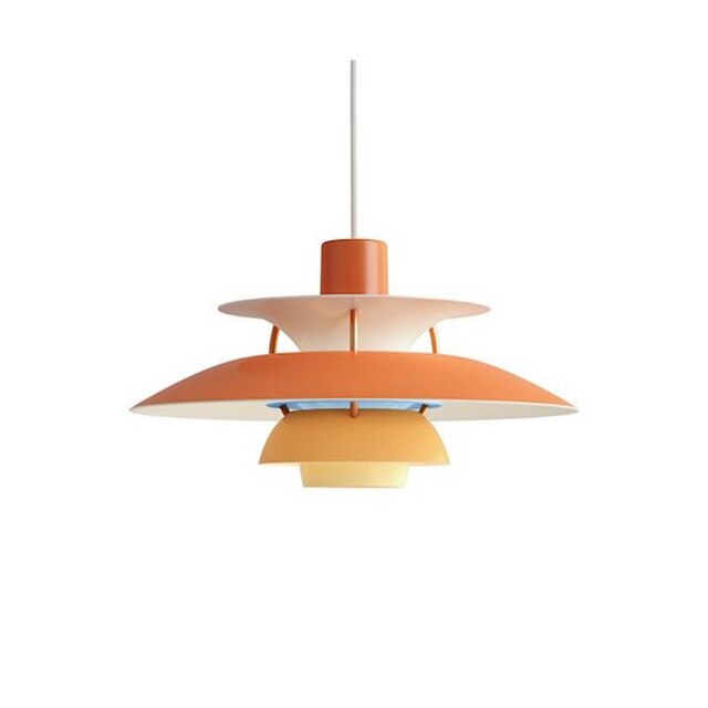 Suspension moderne LED avec multiples abat-jours métalliques Coen