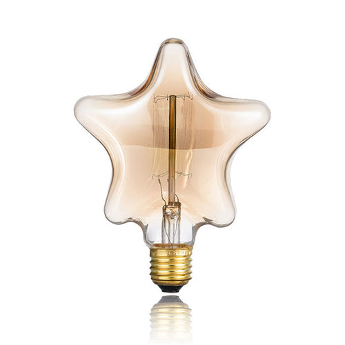 Ampoule étoile à incandescence filament vintage 40W Edison