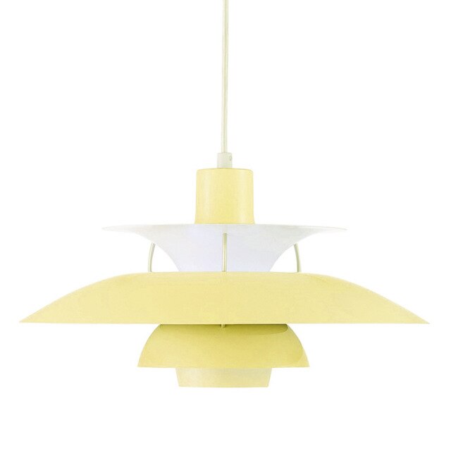 Suspension moderne LED avec multiples abat-jours métalliques Coen