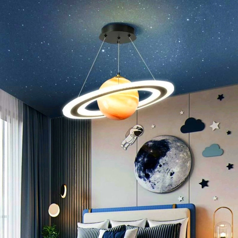 Suspension pour enfants en forme de planète Jupiter - vue 2 sur 8