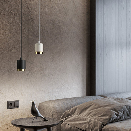 Suspension design LED avec touche doré Sheffield - vue 4 sur 7