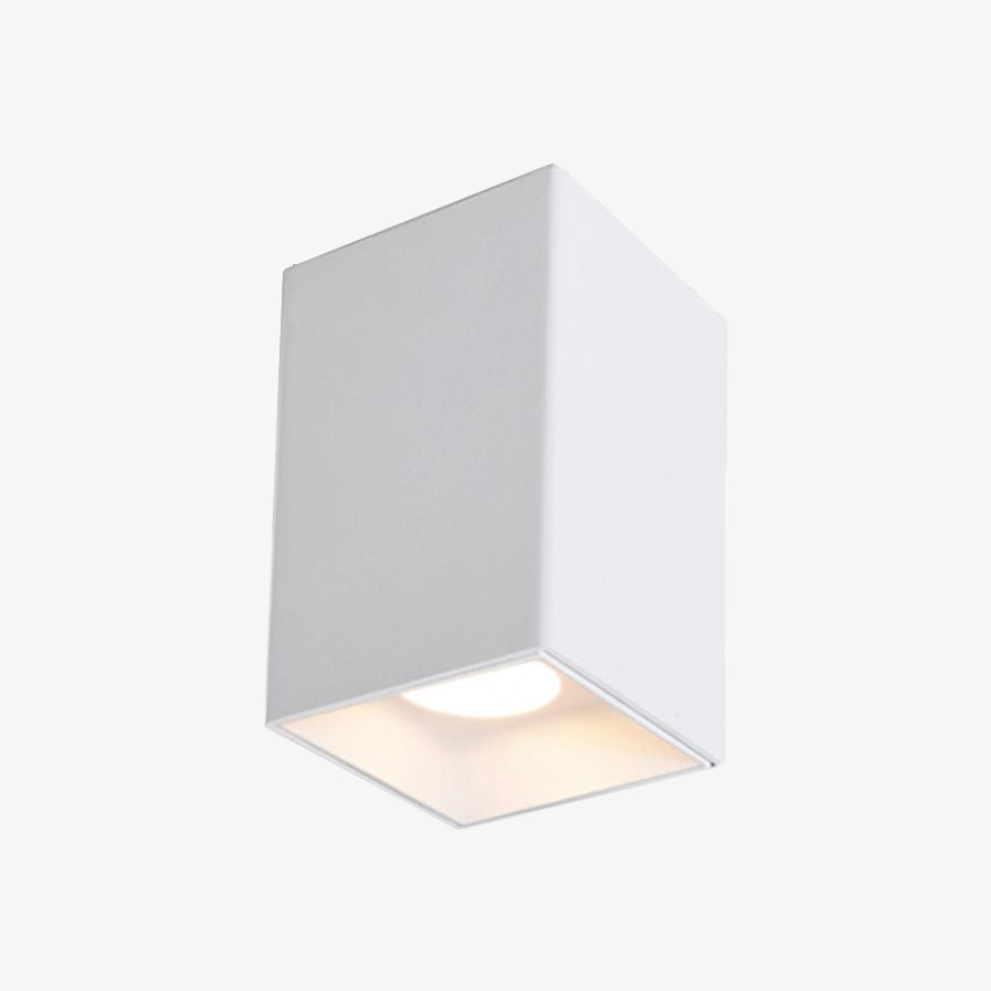Spot moderne LED cubique et métallique Elma