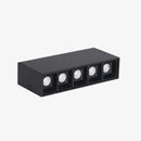 Spot moderne à LED linéaire en aluminium