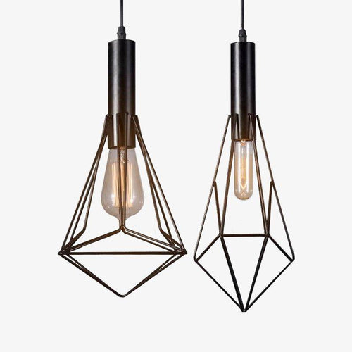 Suspension cage pyramidale Diamond