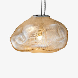 Marsden deformed glass designer pendant light