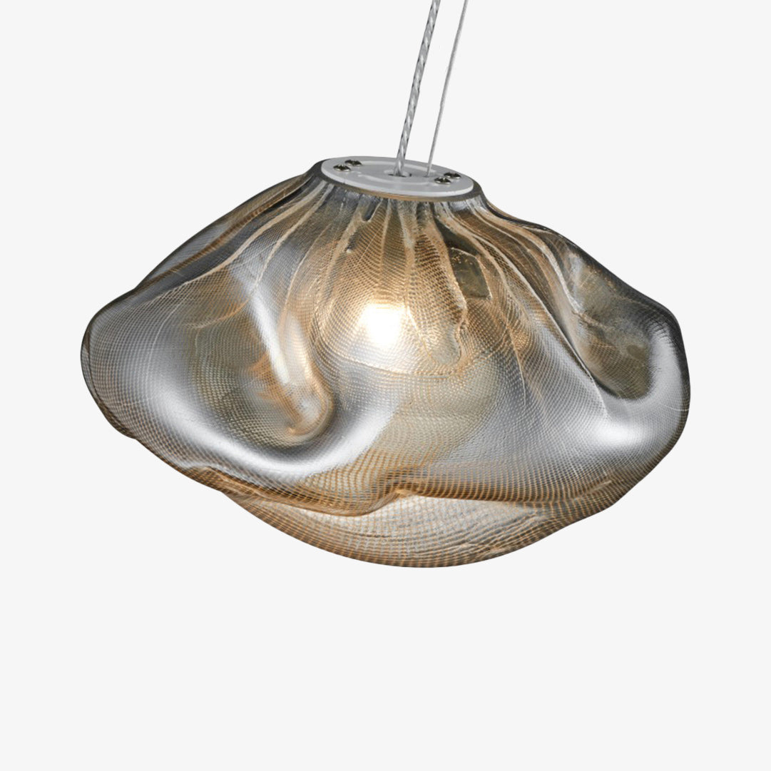 suspension lin gris franges ib laursen - Kdesign