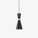 Suspension moderne LED en forme d'horloge métallique Gadea