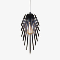 Suspension moderne style plume métallique Pukpero