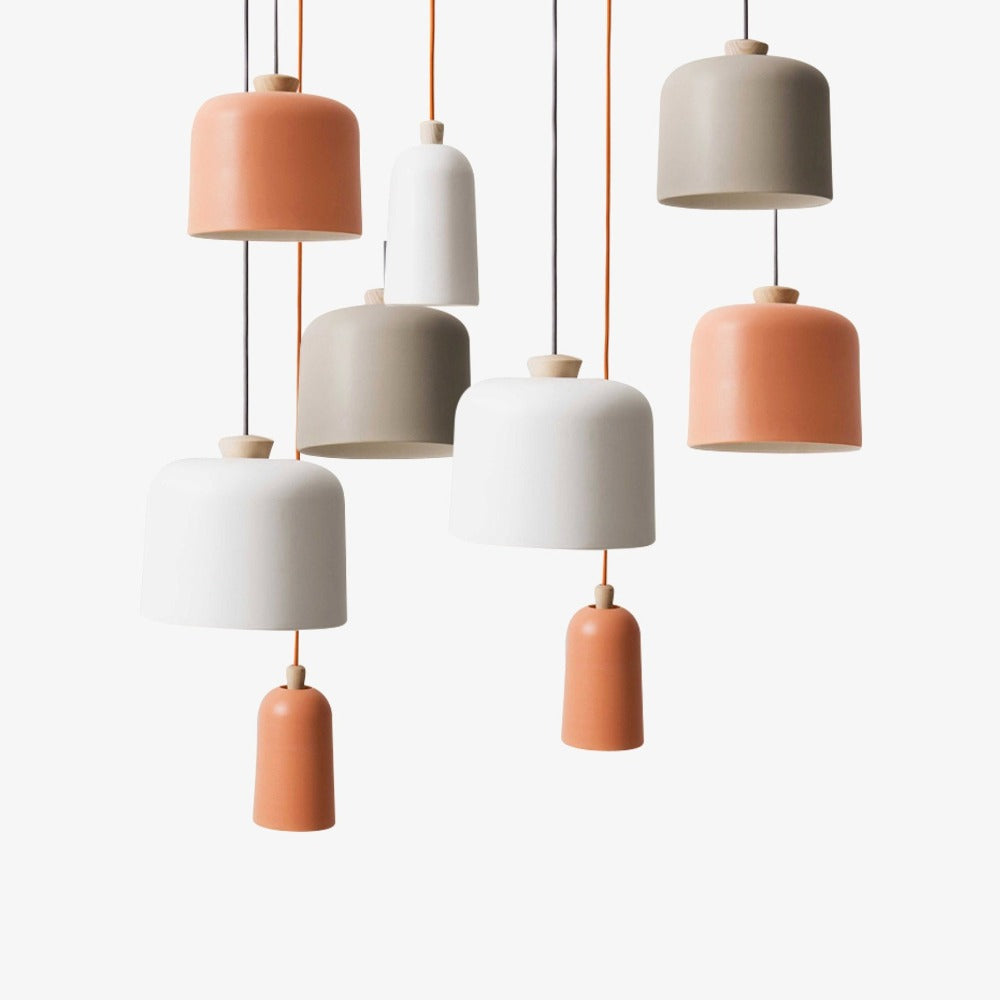 Abat-jour orange