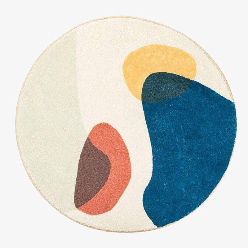 Tapis bleu