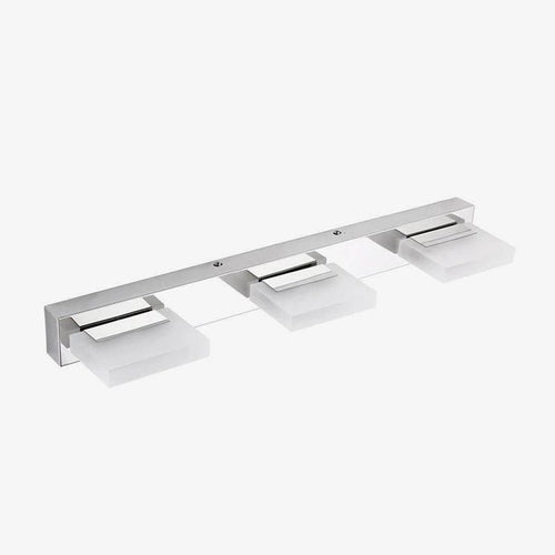 Applique à tableau et miroir chromé à LED en acrylique