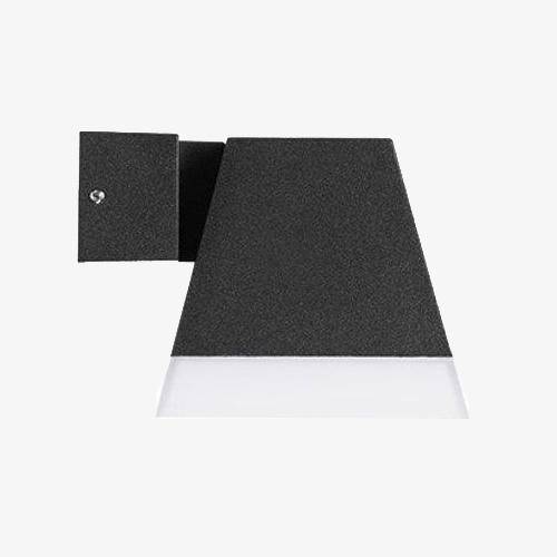 Applique extérieur LED pyramide en aluminium