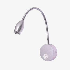 Adjustable LED wall lamp with switch