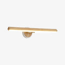 Applique moderne LED allongée en bois pour miroir style Sconce