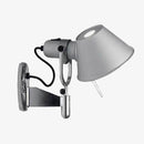 Applique murale à LED argenté ajustable Hat