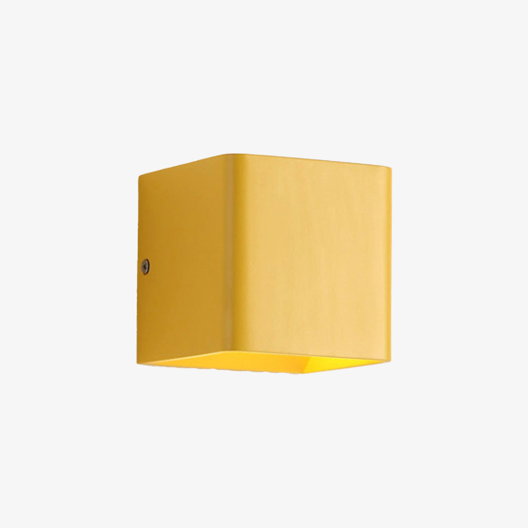 Applique murale cube coloré aux bords arrondis à LED - vue 8 sur 10