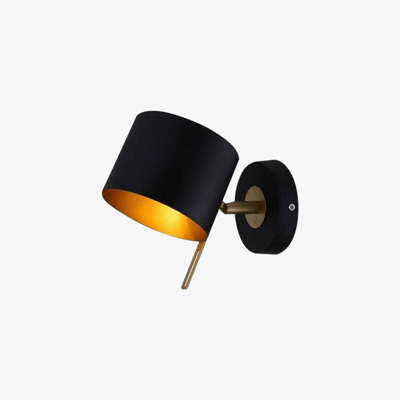 Applique murale design LED cylindrique en métal coloré Sconce - vue 2 sur 6