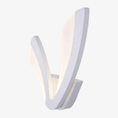 Applique murale design LED en forme de V blanc