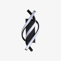 Applique murale design LED en spirale d'aluminium Psalm