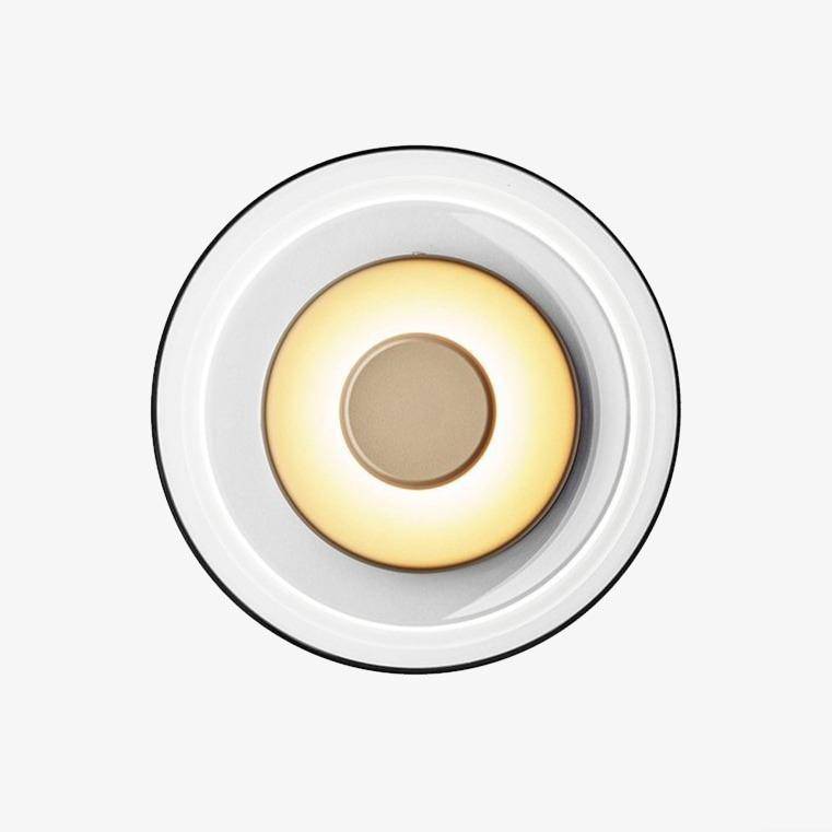 Applique murale design LED ronde en métal style Shining - vue 6 sur 6