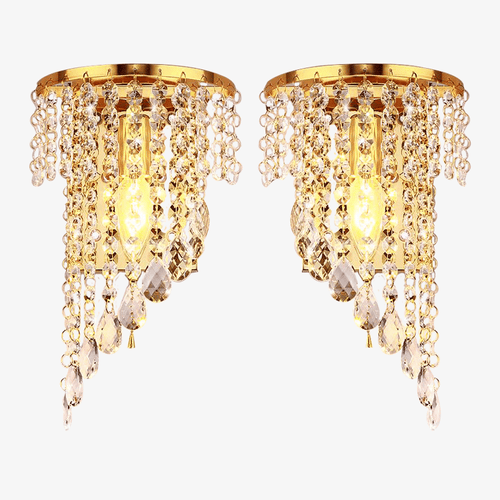 Applique murale LED en cristal Sconce