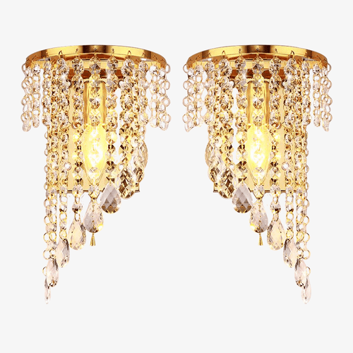 Applique murale LED en cristal Sconce