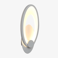 Applique murale LED en forme ovale Room