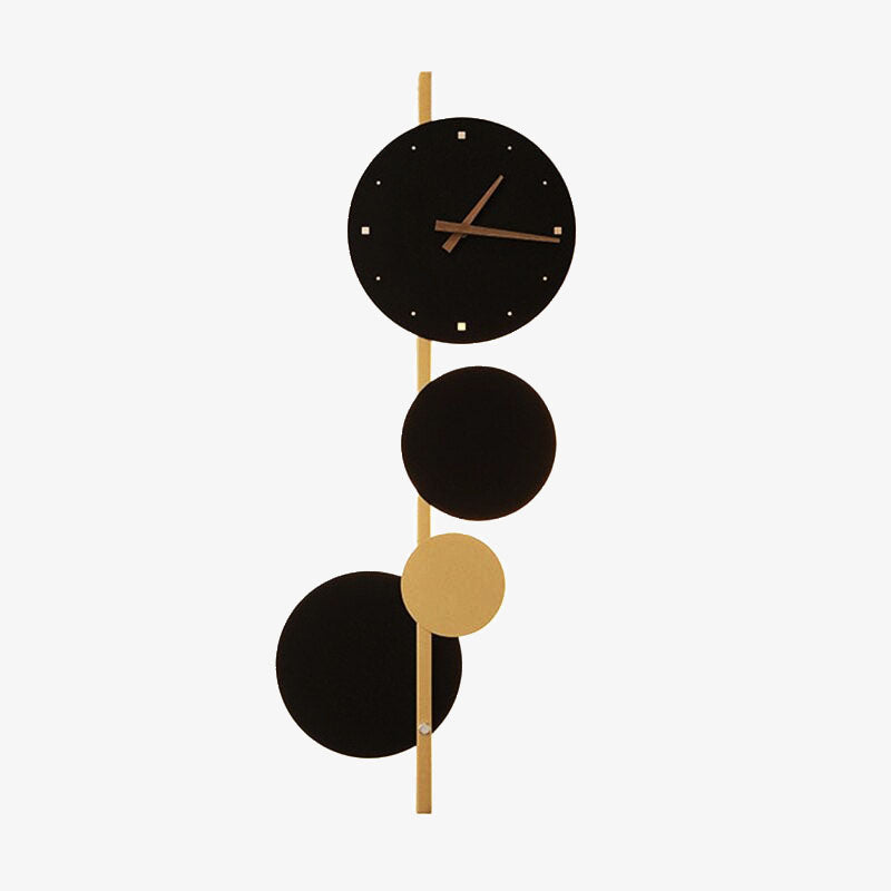 Applique murale LED moderne avec horloge Scony