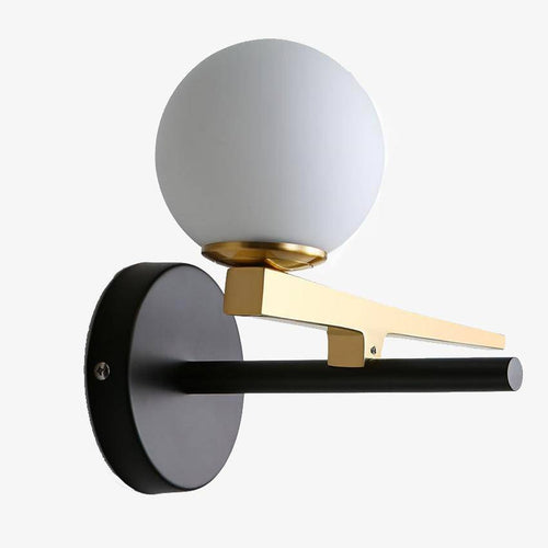 Applique murale LED or et noire Decor - vue 2 sur 5