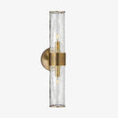 Applique murale moderne LED avec abat-jour cylindrique en verre