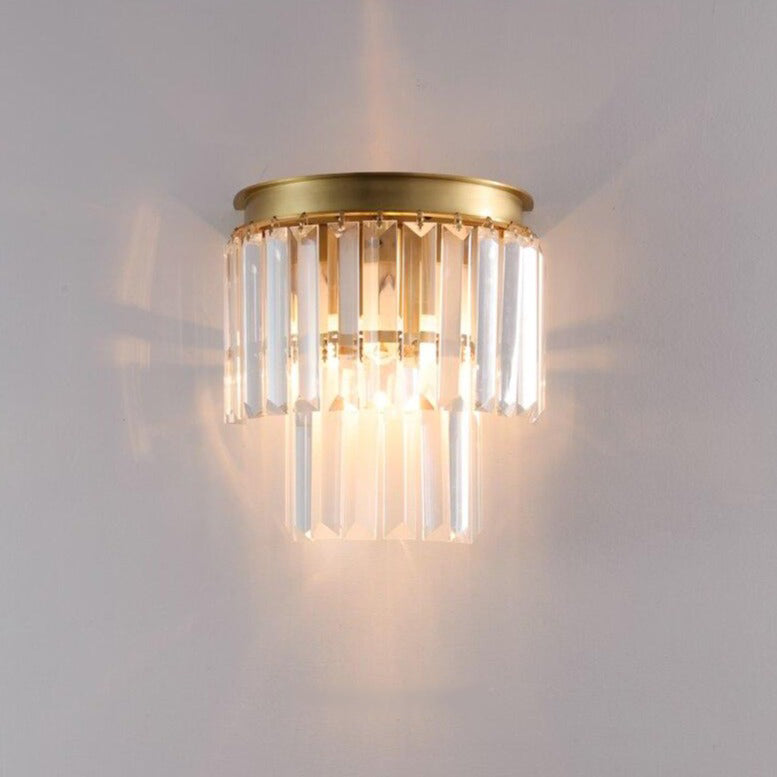 Applique murale moderne LED en cristal Kleon - vue 5 sur 6