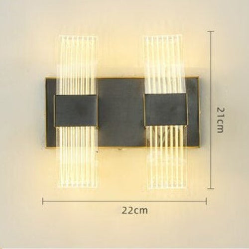 Applique murale moderne LED linéaire luxury Tiziana - vue 8 sur 8