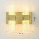 Applique murale moderne LED linéaire luxury Tiziana