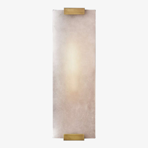Applique murale moderne LED rectangulaire en marbre Zinerva