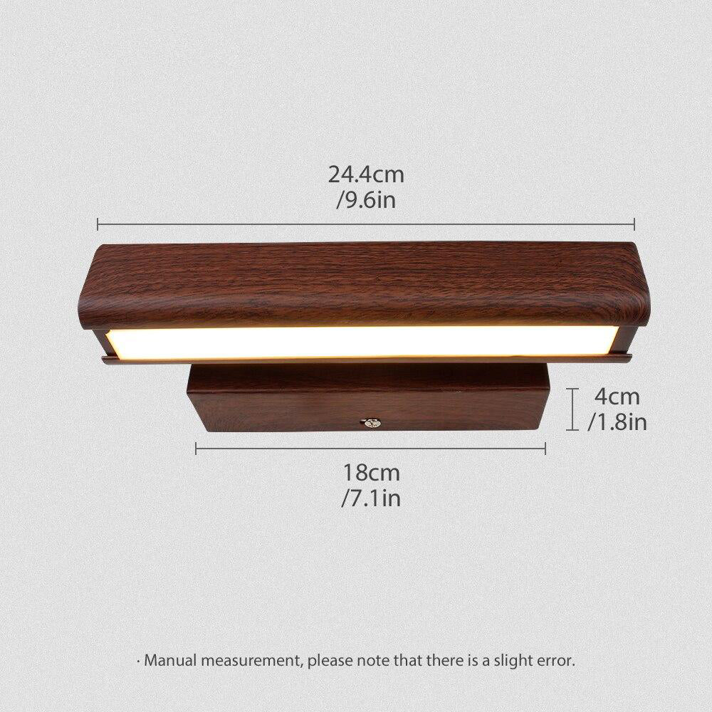 Applique murale scandinave LED rotative Torno - vue 8 sur 7