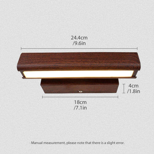 Applique murale scandinave LED rotative Torno