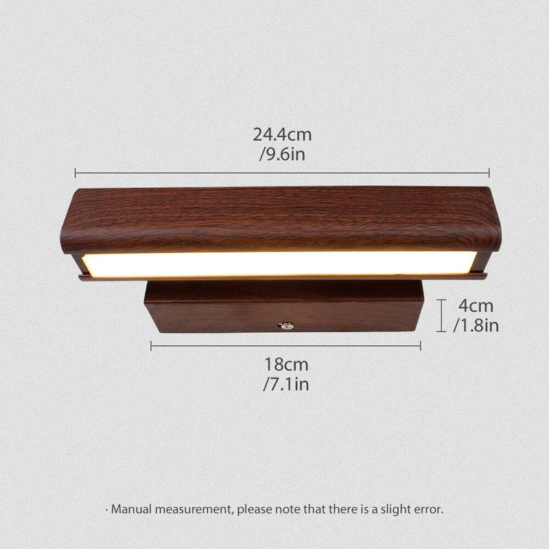 Applique murale scandinave LED rotative Torno