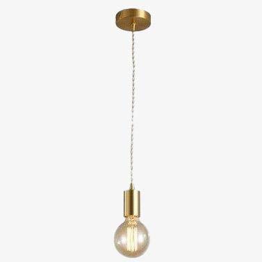 Personnalité nordique lampes suspendues à tête unique E27 lampes à pendentif LED pour salon chambre salle de bains allée restaurant chambre d'hôtel