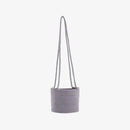 Cache-pots suspendu en toile de jute style scandinave