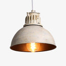 Suspension retro demi boule style industrielle
