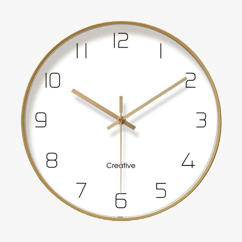 Horloge murale ronde avec chiffres 30cm Paro - vue 7 sur 7