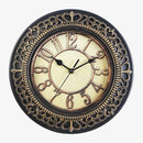 Horloge vintage en métal 25cm Antique