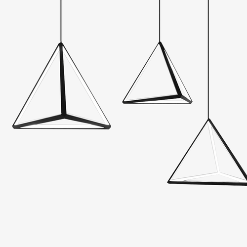 Suspension design pyramide à LED Novelty - vue 5 sur 5